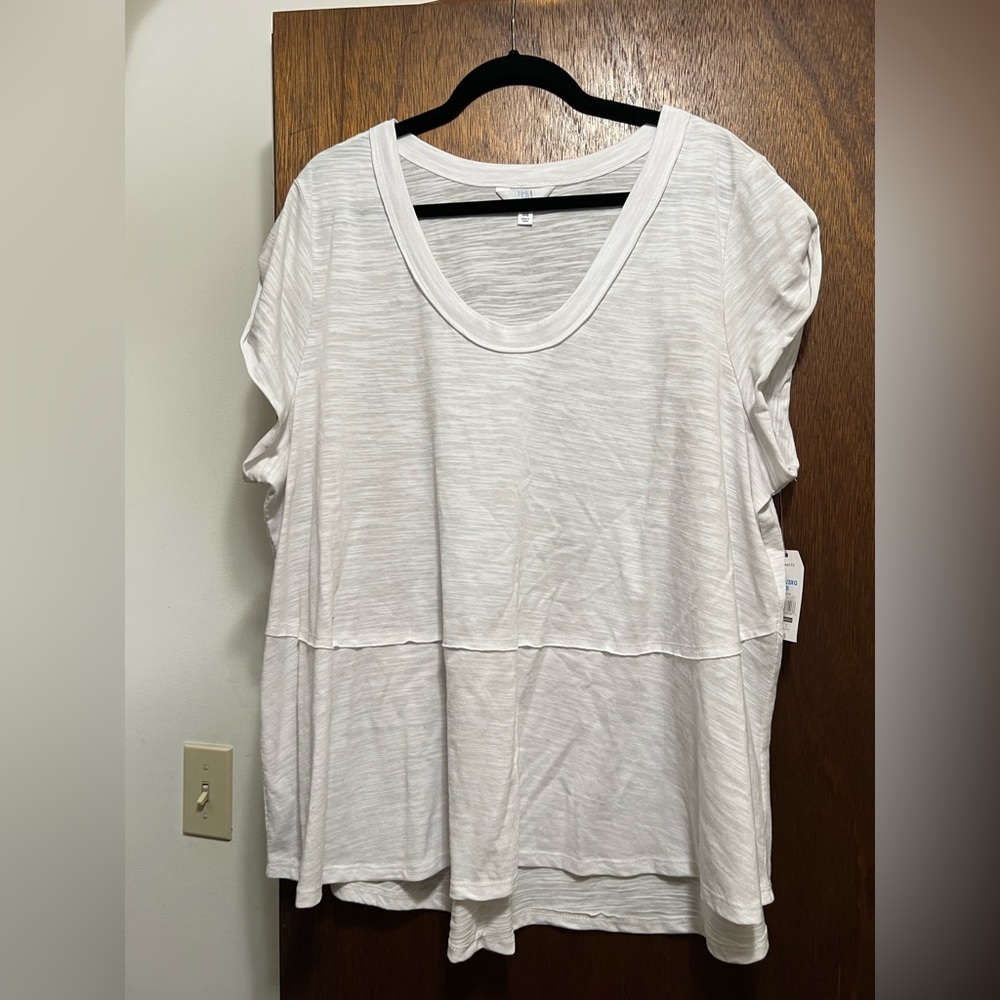 TIME AND TRU XXXL WHITE T-SHIRT